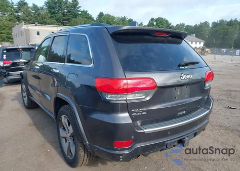 2015 Jeep Grand Cherokee Overland из США, поврежденный, VIN 1C4RJFCG6FC913515
